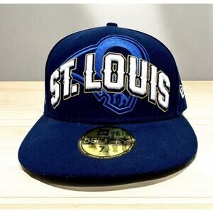 Brand New NEW ERA Los Angeles Rams 59FIFTY Fitted Hat 7 1/4 NFL Blue